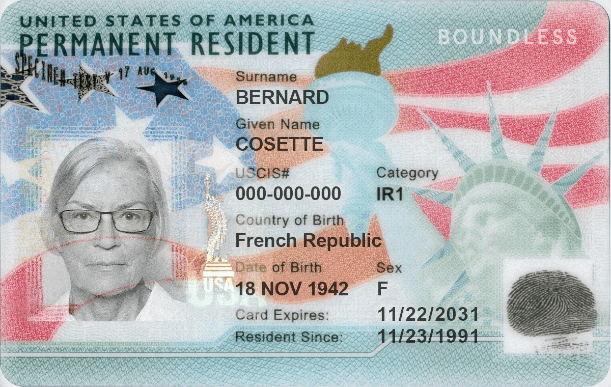 GREEN CARD
